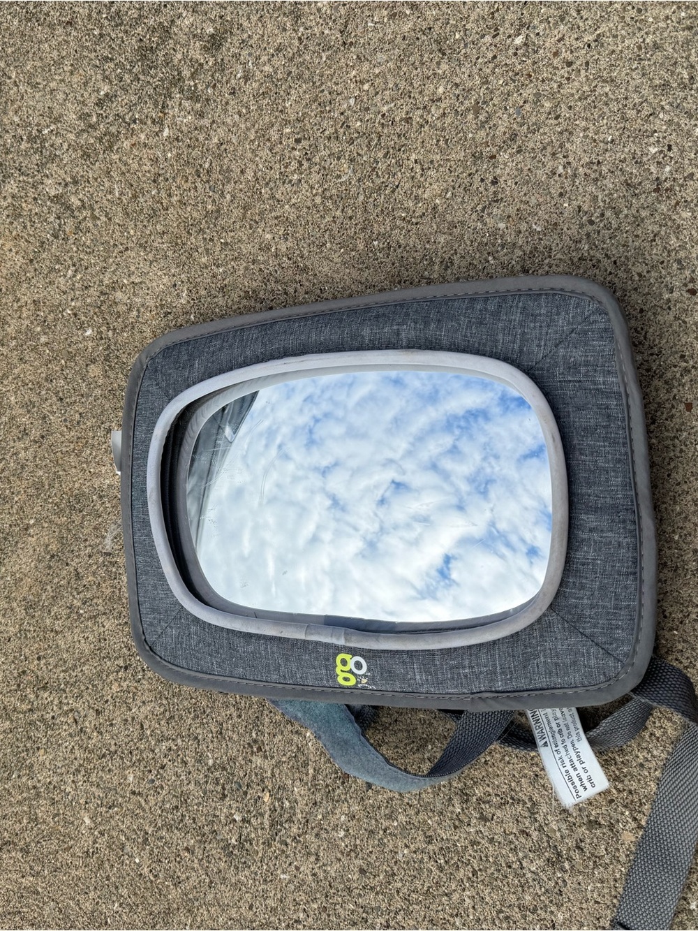 Car mirror for backseat
